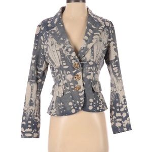Luxxe Printed Blazer